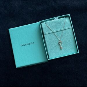 Tiffany & Co. Heart Key Pendant | Sterling Silver